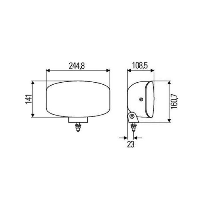 Hella Jumbo 320FF T10 standlicht