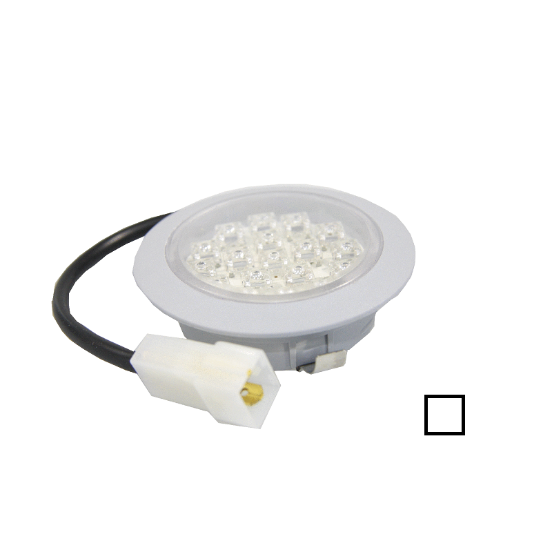 Dasteri LED interieur lamp WIT - LED interieur spot die geschikt is voor een vrachtwagen cabine - WITTE LED SPOT DIMBAAR