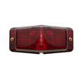 Dubbelbrander met rood glas - EAN: 6090441493466