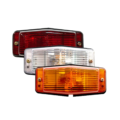 Dubbelbrander met rood glas