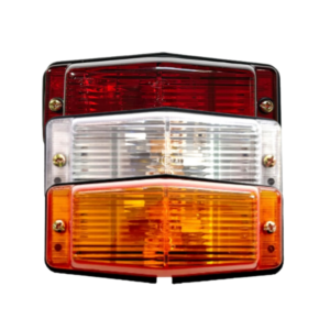 Dubbelbrander met oranje glas