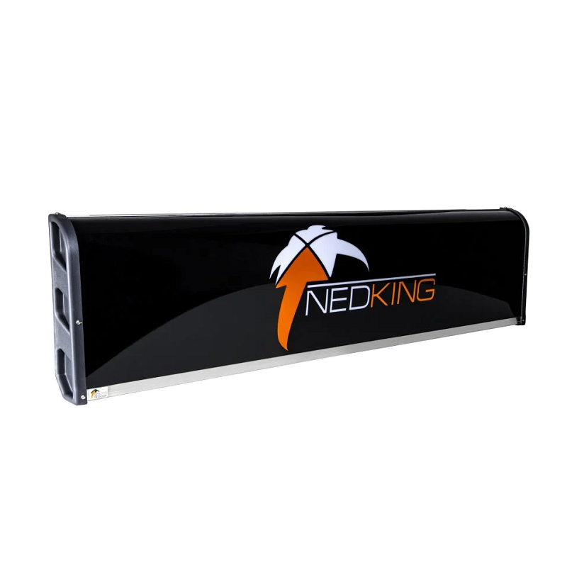 Nedking LED light box 125x30x8cm - spoiler model light box for 24 volt use - suitable for truck mounting - EAN: 7323030183233