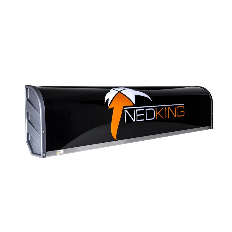 Nedking LED light box 125x30x15cm - small spoiler model light box for 24 volt use - suitable for truck mounting - EAN: 7323030183264