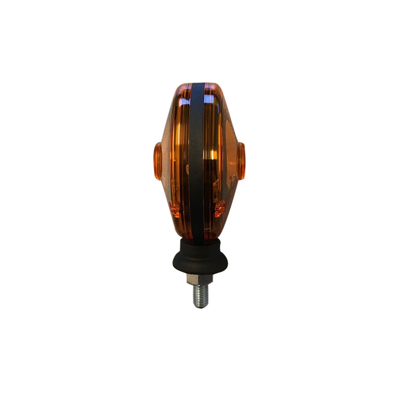 Nedking spiegellamp oranje/oranje - met BA15S lampfitting - geschikt voor 12 en 24 volt gebruik - EAN: 6090431980976