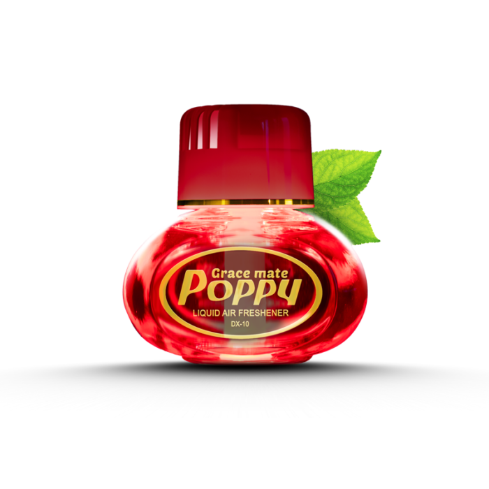 Poppy Grace Mate Cherry / Kers - glazen luchtverfrisser voor in de vrachtwagen cabine of ander soort werkplek - EAN: 8719689706029