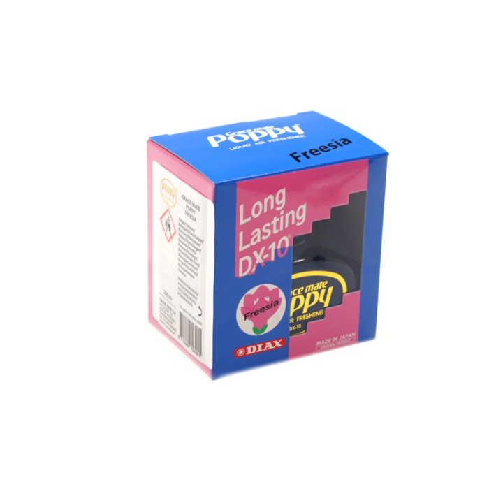 Poppy Grace Mate Freesia - glazen luchtverfrisser voor in de vrachtwagen cabine of ander soort werkplek - EAN: 8719689706081