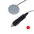 Poppy LED ring ROOD - LED verlichting van het merk Poppy Grace Mate - Passen onder de luchtverfrisser flesjes - EAN: 7111300935459