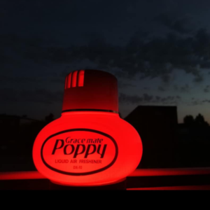 Poppy mit rotem Zigarettenanzünderstecker