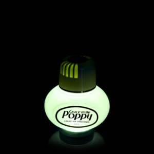 Poppy LED ring WHITE - LED lighting of the brand Poppy Grace Mate - Fit under the air freshener bottles - EAN: 7111309548520