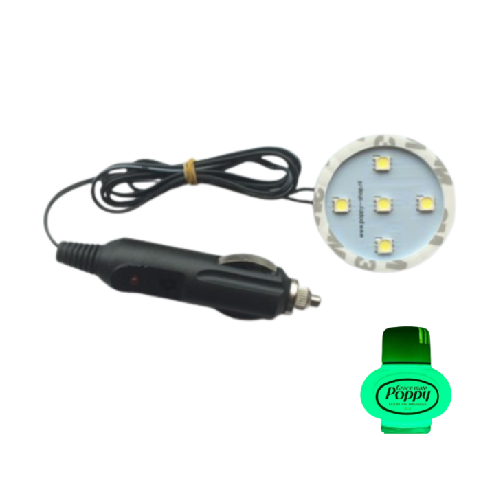 Poppy LED ring groen