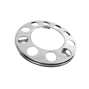 Open bolt protection for 22.5-inch steel rim