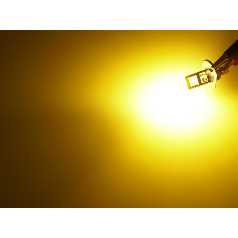 Michiba H1 Halogenlampe GELB 24V - gelbe Lampen, die für den LKW geeignet sind - ACHTUNG: Lampe NICHT am Glas berühren