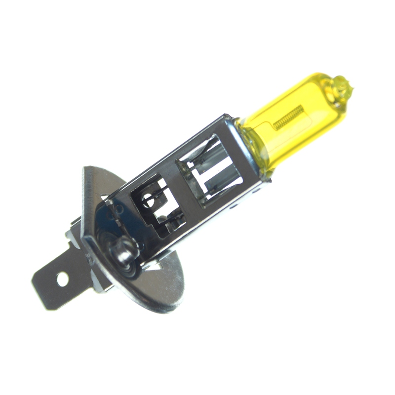 Michiba H1 halogen lamp YELLOW 24V - yellow lamps that are suitable for the truck - ATTENTION DO NOT touch the lamp on the glass