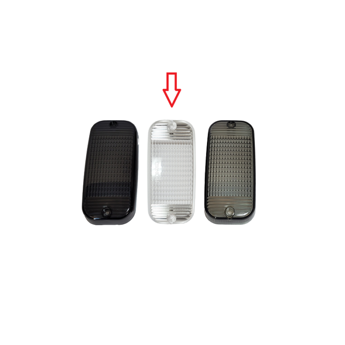 Reserveglas TALMU HELDER - los lamp glas voor Talmu dagrijlamp transparant - verlichting van het merk Nedking - EAN: 6090541786758