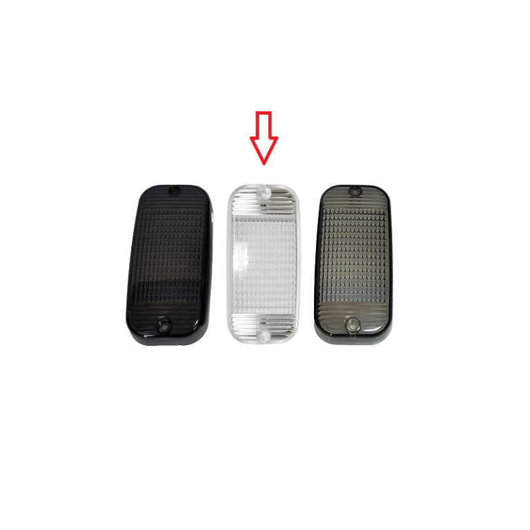 Talmu Ersatzglas KLAR - einzelnes Lampenglas für Talmu Tagfahrleuchte transparent - Beleuchtung der Marke Nedking - EAN: 6090541786758