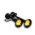 Basuri Air Horn 12/24v gebruik - 135DB luide luchthoorn die enkel met een compressor gebruikt kan worden op bijvoorbeeld je auto, vrachtwagen, tractor, camper of ander soort voertuig
