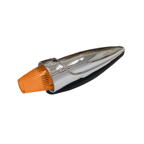 Nedking LED Torpedo-Oberleuchte ORANGE für den 24-Volt-Betrieb – LED Oberleuchte für die Oberseite der LKW-Kabine – EAN: 6090541721735