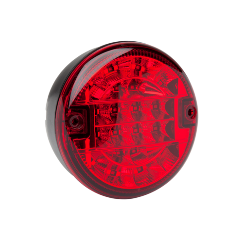 AEB LED Nebelschlussleuchte mit 20 LED-Punkten – Nebelleuchte geeignet für 12- und 24-Volt-Betrieb – EAN: 5414184270039