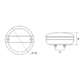 Afmetingen AEB LOW achterlicht - EAN: 5414184270053