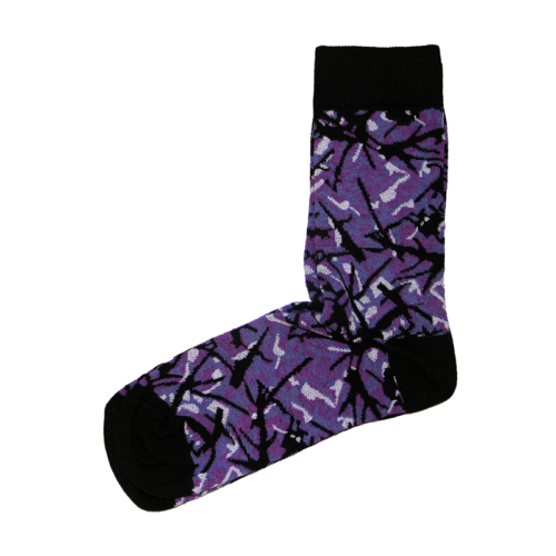 Sock set made of 80% cotton, 17% polyamide and 3% elastane - sock set has a print in the shape of Danish Plush PURPLE - available sizes 34/36 - 37/39 - 40/43 - 44/46 - 47/49 - wash at MAX 60 degrees!!