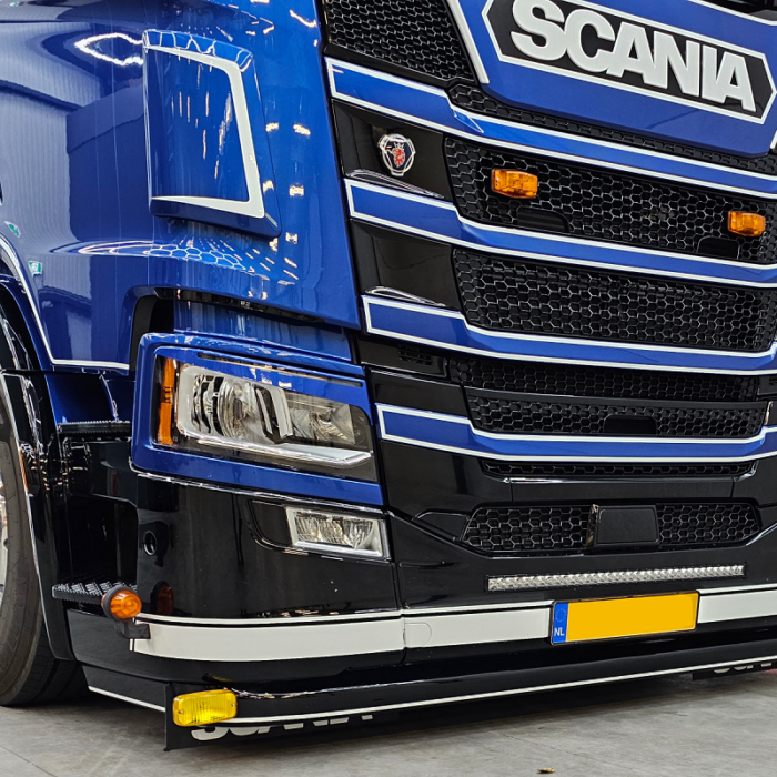 Scania Next Gen booskijkers TYPE 1 - Vepro 4401-2 - Geschikt voor Scania Next Gen vrachtwagen met LED koplampen - EAN: 6438203005739 - made by van der Heijden Truckstyling in Boxtel