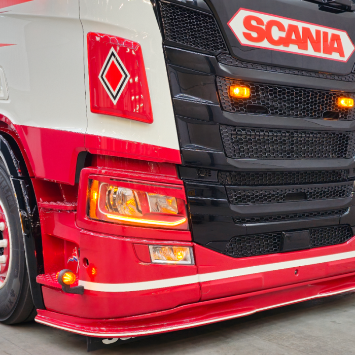 Scania Next Gen booskijkers TYPE 1 - Vepro 4401-2 - Geschikt voor Scania Next Gen vrachtwagen met LED koplampen - EAN: 6438203005739 - made by van der Heijden Truckstyling in Boxtel