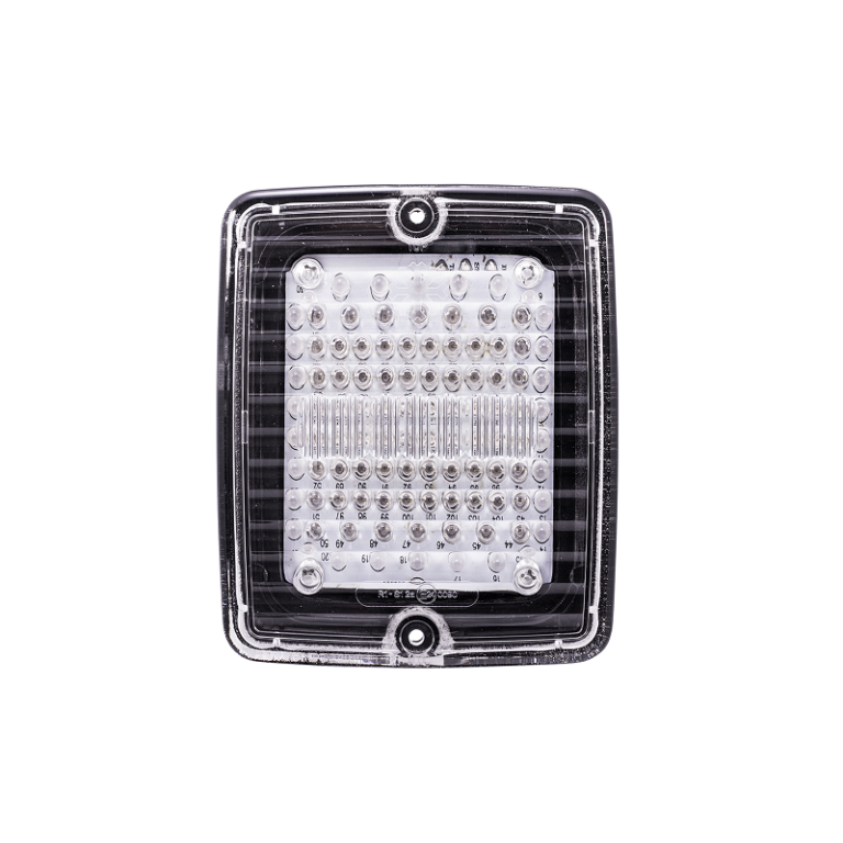 Strands IZE LED Rücklicht 3-in-1 mit Standlicht-, Bremslicht- und Blinkerfunktion - Rücklicht für dänische Stoßstange, geeignet für 24 Volt / LKW-Einsatz - mit ECE R6 D und R7 Y Prüfzeichen - Strands 800108 - EAN: 7323030187057