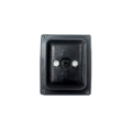 Strands IZE LED rubber behuizing ENKEL - geschikt voor IZE LED / HELLA en LEDON lampen - BOUTMONTAGE / INBOUWMONTAGE - Deense achterbumper delen - Strands 800112 - EAN: 7323030001230