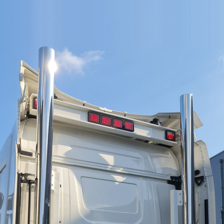Scania LKW mit verschiedenen Arten von Strands Beleuchtung - erstellt von van der Heijden Truckstyling Boxtel