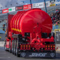 Scania vrachtwagen met diverse soorten Strands verlichting - foto afkomstig van Truckstar festival Assen 2023