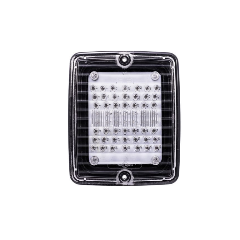 Strands IZE LED tail light with tail and brake light function and clear glass - tail light Danish bumper suitable for 24 volt / truck use - with ECE R7 quality mark - Strands 800126 - EAN: 7323030001308