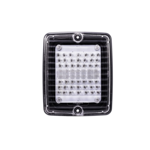 Strands IZE LED achterlicht met mistlicht functie en helder glas - achterlicht Deense bumper die geschikt is voor 24 volt / vrachtwagen gebruik - Strands 800128 - EAN: 7323030001322