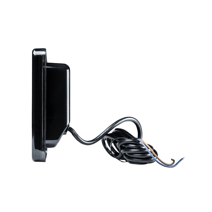 Strands IZE LED achterlicht met richtingaanwijzer functie in Dark Knight uitvoering - achterlicht Deense bumper die geschikt is voor 24 volt / vrachtwagen gebruik - met ECE R6 keurmerk - Strands 800632 - EAN: 7323030187880