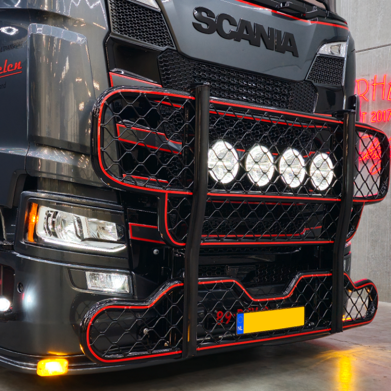 Scania Next Gen LKW, hergestellt von van der Heijden Truckstyling in Boxtel