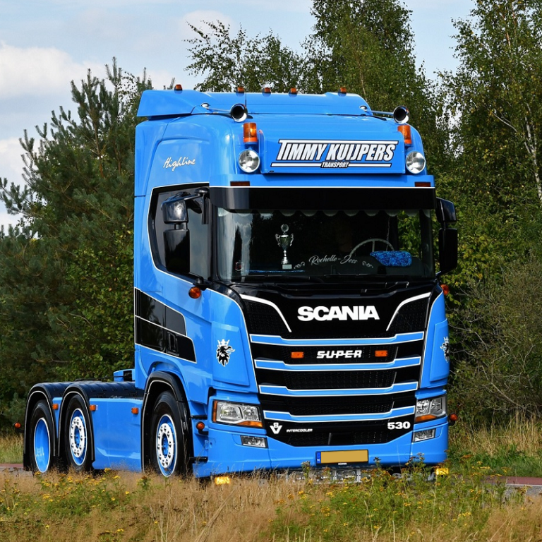 TN-807472 montiert an einem Scania LKW