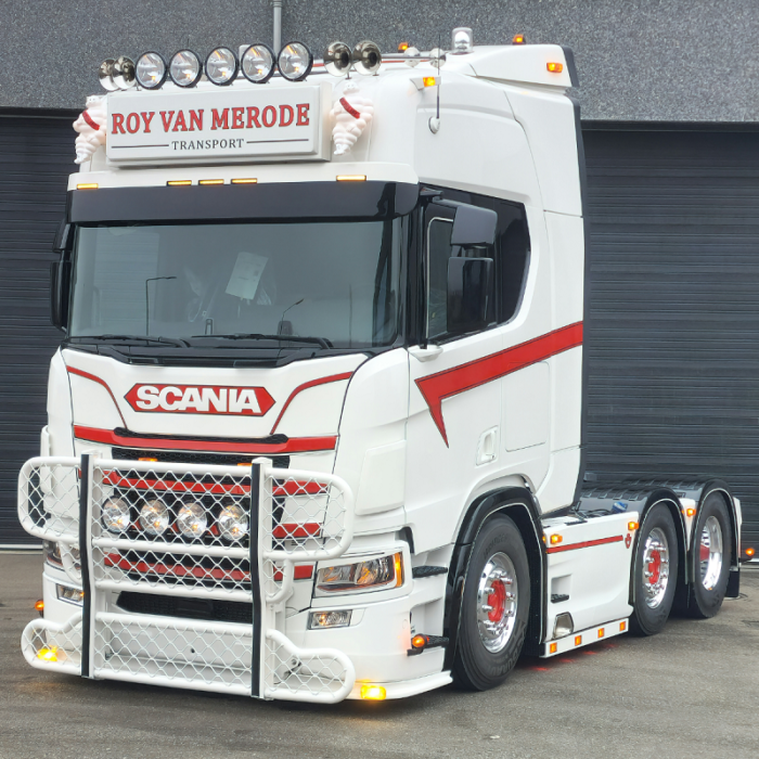 Scania hoekschilden KLEIN - Vepro 4097S / AD4097S- gemaakt door van der Heijden Truckstyling Boxtel - EAN: 6438203005661