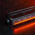 Strands Firefly LED bar 10'' - LED bar met ORANJE en WIT standlicht - extreem platte LED bar die geschikt is voor 12 en 24 volt gebruik - Strands 809401 - EAN: 7350133816454