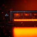 Strands Firefly LED bar 20'' - LED bar met ORANJE en WIT standlicht - extreem platte LED bar die geschikt is voor 12 en 24 volt gebruik - Strands 809403 - EAN: 7350133816461