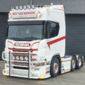Scania Next Gen vrachtwagen met diverse extra lampen - gemaakt door van der Heijden Truckstyling uit Boxtel