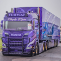 Scania Next Gen vrachtwagen met diverse extra lampen