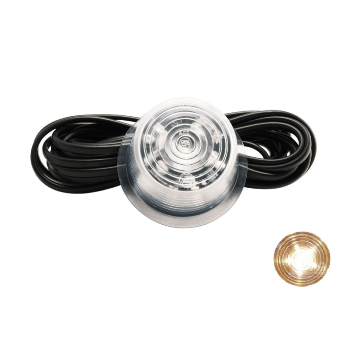 Gylle LED unit WARM WIT - LED module voor Deense breedtelamp van het Zweedse merk Gylle - werkt met 12 & 24 volt - EAN: 7392843074632