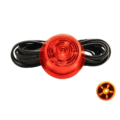 Gylle LED unit ORANJE - LED module voor Deense breedtelamp van het Zweedse merk Gylle - werkt met 12 & 24 volt - EAN: 7392847307958