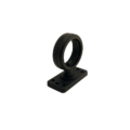 Gylle rubber montagevoet 110mm recht - Zweedse / Deense breedtelamp voor de halogeen met losse fitting en bol of LED uitvoering - EAN: 7392847309068