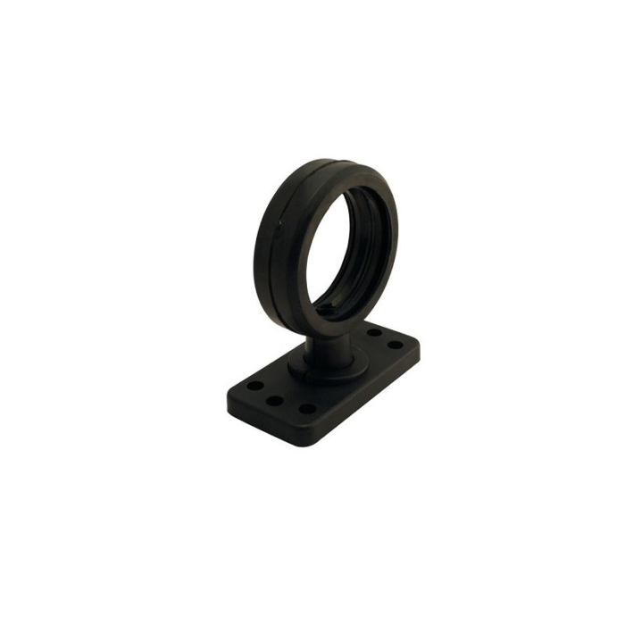 Gylle rubber montagevoet 110mm recht - Zweedse / Deense breedtelamp voor de halogeen met losse fitting en bol of LED uitvoering - EAN: 7392847309068