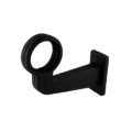 Gylle rubber montagevoet 195mm haaks - Zweedse / Deense breedtelamp voor de halogeen met losse fitting en bol of LED uitvoering - EAN: 7392847309075