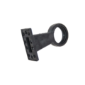 Gylle rubber montagevoet 165mm recht - Zweedse / Deense breedtelamp voor de halogeen met losse fitting en bol of LED uitvoering - EAN: 7392847209108