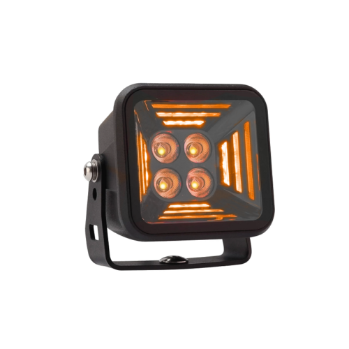 Strands Dark Knight Fortex LED werklamp - werklamp met AMBER standlicht - Strands 809256 - EAN: 7323030001131