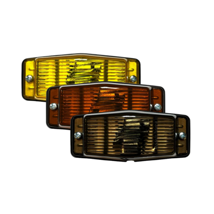 Doppelbrenner mit orangefarbenem Smoke-Glas