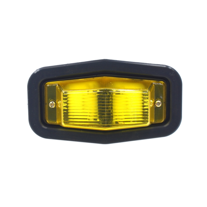 Rahmen mit Lampe für zum Beispiel den Seitenschweller eines Transporters oder LKW