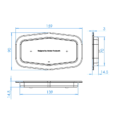Afmetingen TN-605280 - frame 12mm